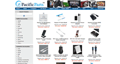 Desktop Screenshot of pacific-parts.com